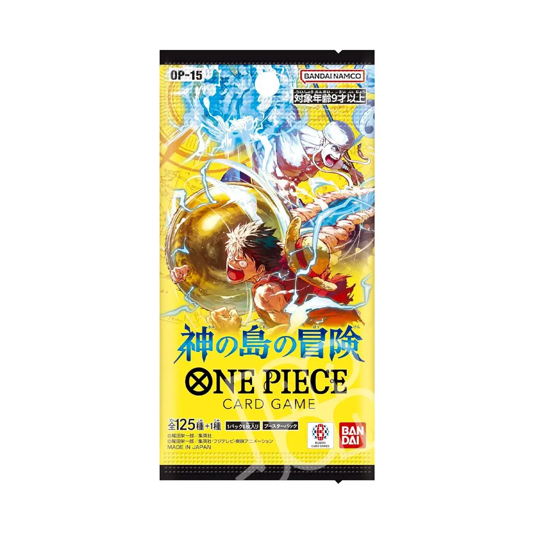 ONE PIECE CARD GAME - ADVENTURE ON KAMI'S ISLAND OP-15 EB-04 - BUSTINA DA 12 CARTE (ENG)