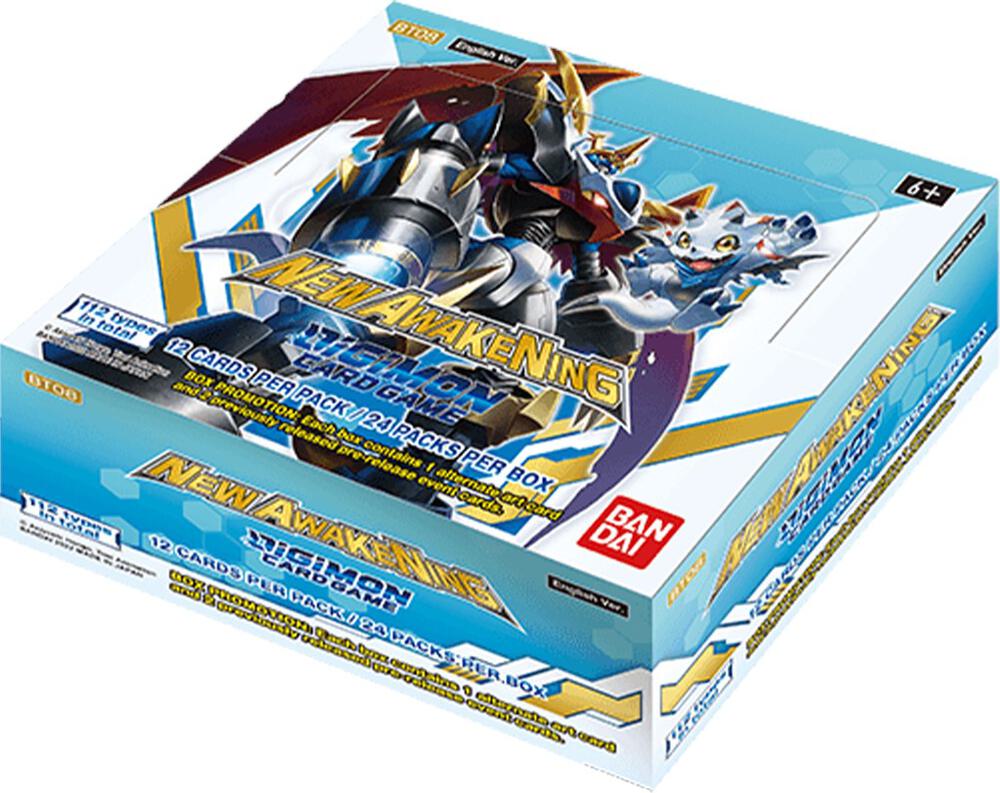 Digimon: BT-08 New Awakening Booster Box (24) - ENG