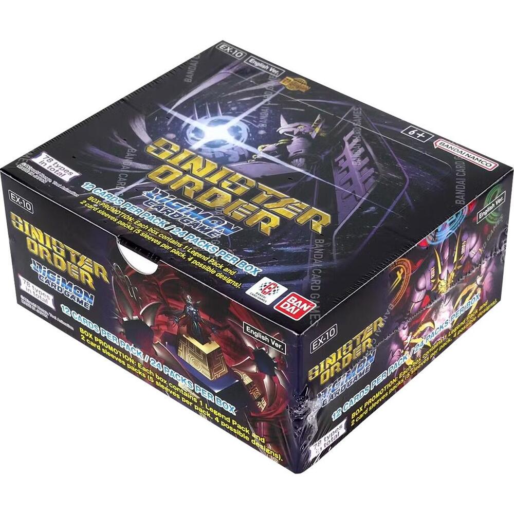 Digimon: EX-10 Sinister Order Extra Booster Box (24) - ENG