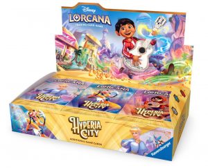 PRE ORDER - DISNEY LORCANA: HYPERIA CITY BOOSTER BOX (24) - ENG