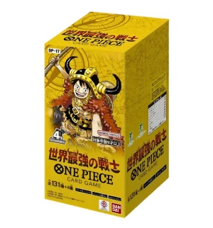 ONE PIECE: THE WORLD'S STRONGEST WARRIORS (OP-17) BOOSTER BOX (JP)