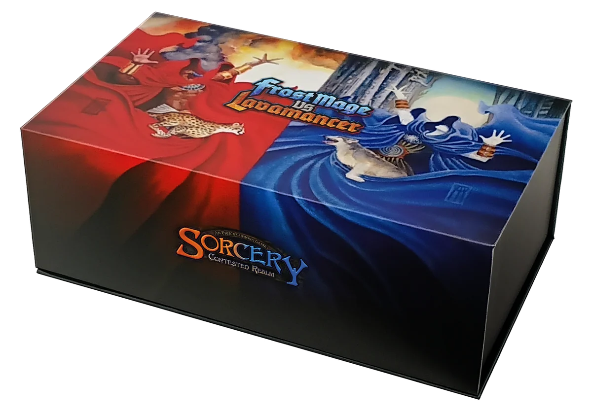 PRE ORDER - Sorcery TCG: Frost Mage vs Lavamancer Preconstructed Deck Display (2 Decks) - ENG