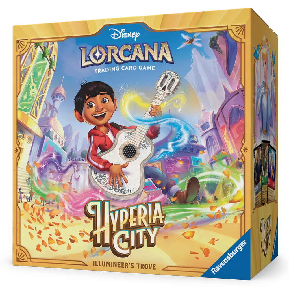 PRE ORDER - DISNEY LORCANA: HYPERIA CITY ILLUMINEER'S TROVE - ENG