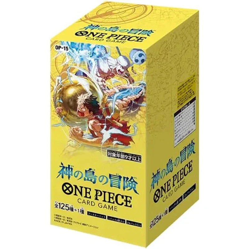 ADVENTURE ON KAMI'S ISLAND BOOSTER BOX OP-15 (24 PACKS) - ONE PIECE CARD GAME - JP