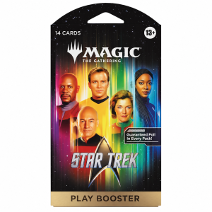 MAGIC: THE GATHERING STAR TREK PLAY BOOSTER (CARBOARD BLISTER) - ENG