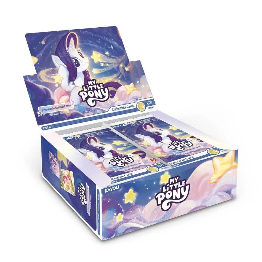 MY LITTLE PONY - FRIENDSHIP ETERNAL CARDS - RAINBOW BLISTER BOOSTER PACK DISPLAY (24) - ENG